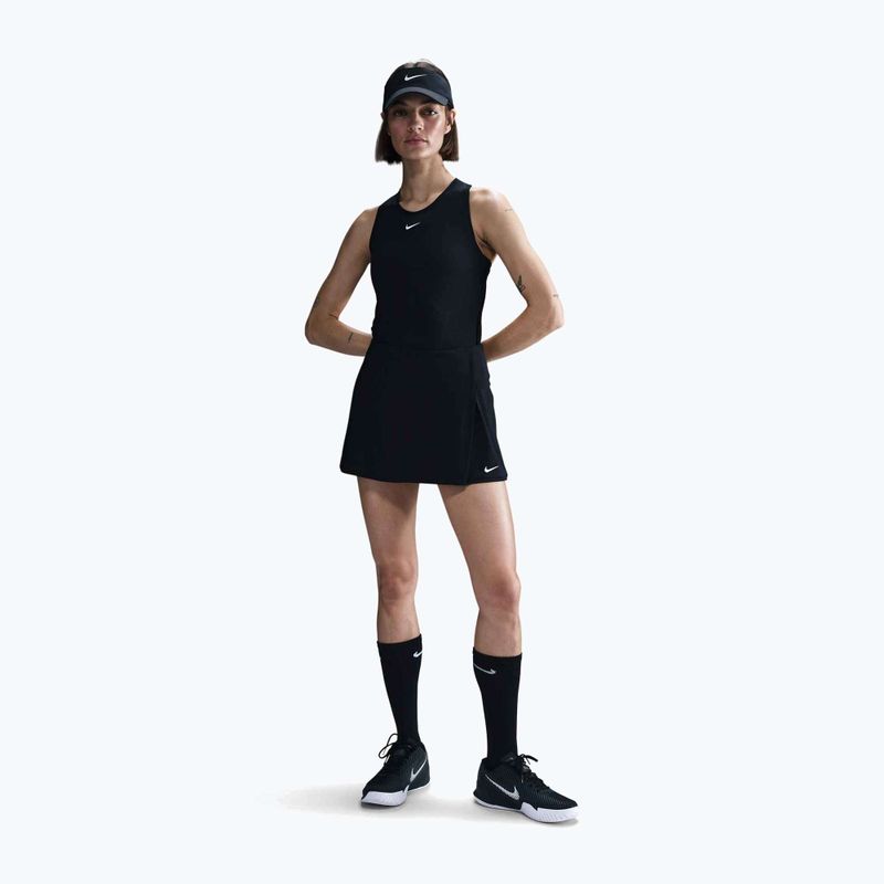 Fustă de tenis Nike Victory Dri-Fit Straight black/white 2