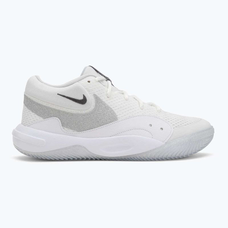 Încălțăminte de volei Nike Hyperquick Court Flight SE summit white/metallic silver/pure platinum 2
