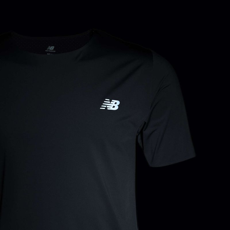 Tricou de alergare New Balance Race Day graphite pentru bărbați 5