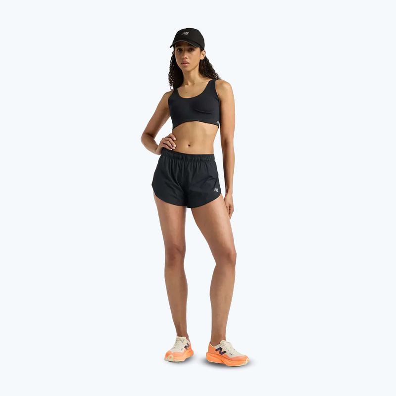 Pantaloni scurți de alergare pentru femei New Balance Rc Ultra Light negru 2