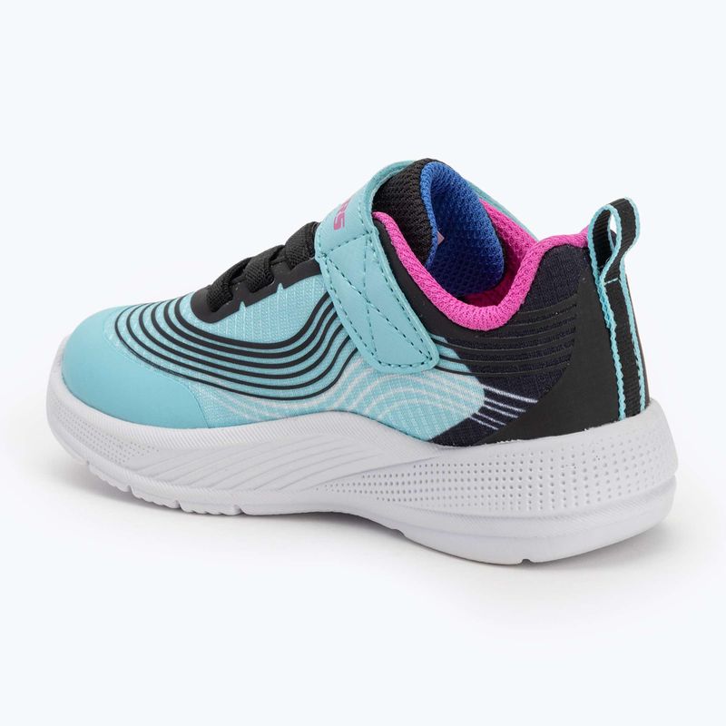 Încălțăminte pentru copii SKECHERS Microspec Advance aqua/purple 3