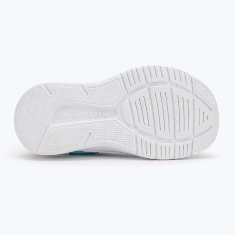 Încălțăminte pentru copii SKECHERS Microspec Advance aqua/purple 4