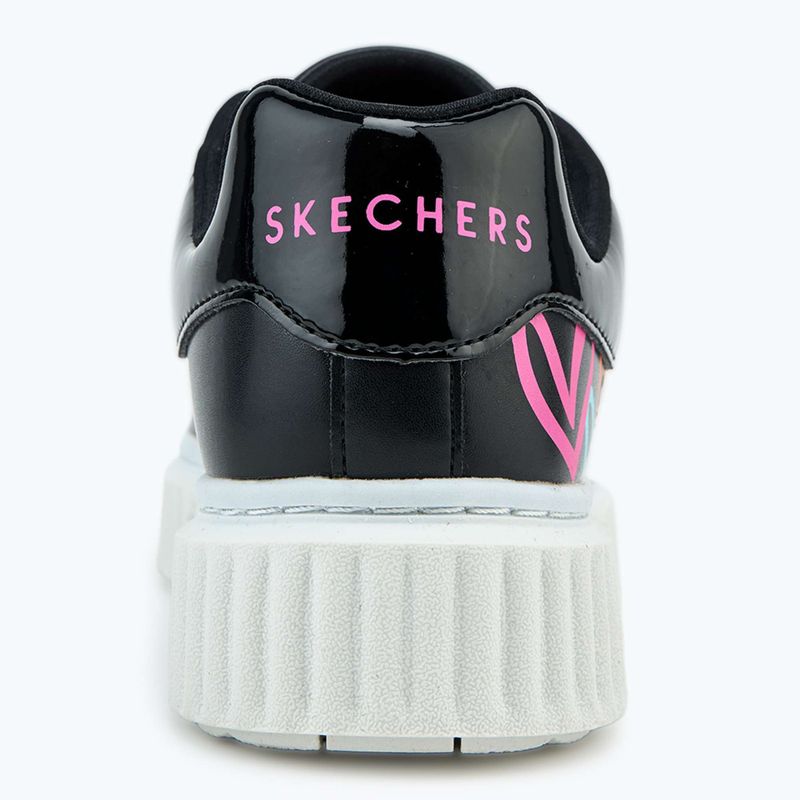 Încălțăminte pentru copii SKECHERS Hi Ridge Heart Takeover black/multicolor 6