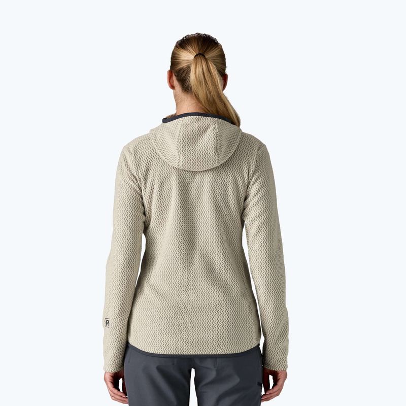 Bluză pentru femei Patagonia R1 Air Full-Zip Hoody wool white 2