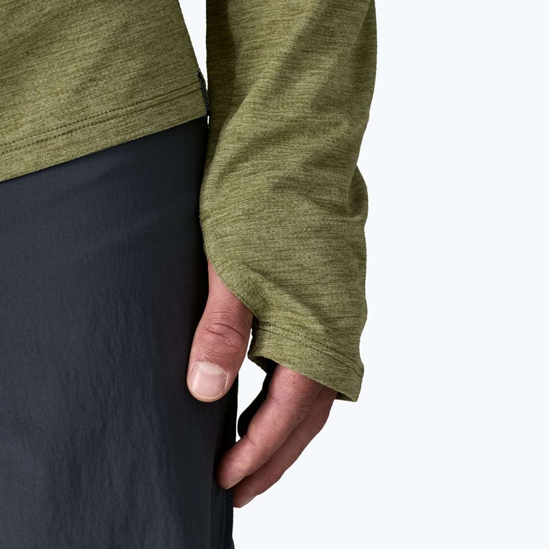 Longsleeve pentru bărbați Patagonia Capilene Cool Sun caper green/buckhorn green x-dye 6