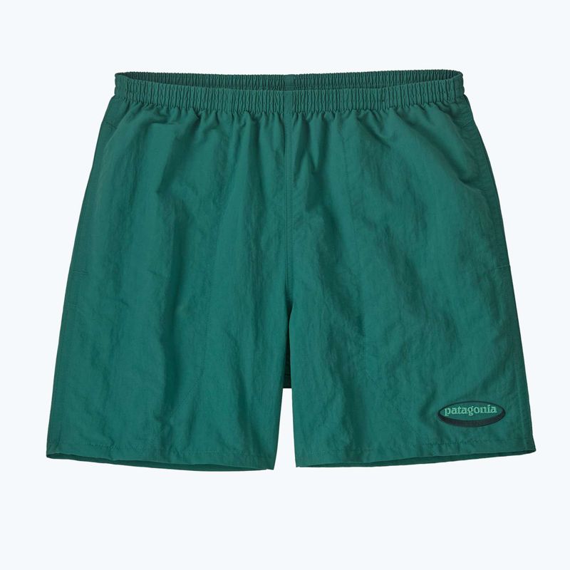 Pantaloni scurți pentru bărbați Patagonia Baggies 5" 95 oval logo/gem green 9