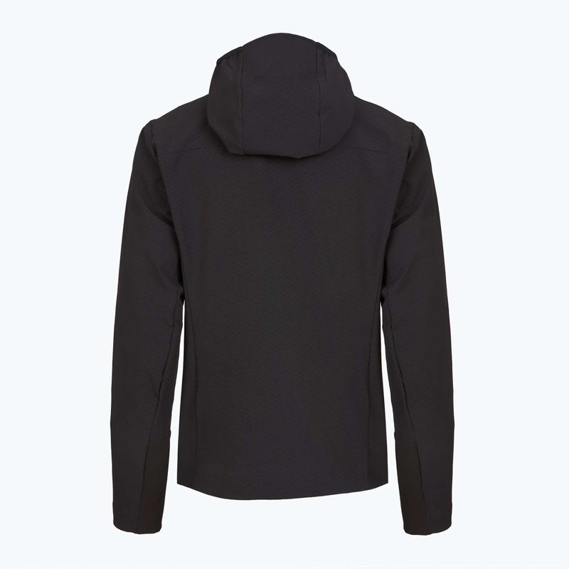 Geacă softshell pentru femei  Patagonia R1 CrossStrata Hoody black 2