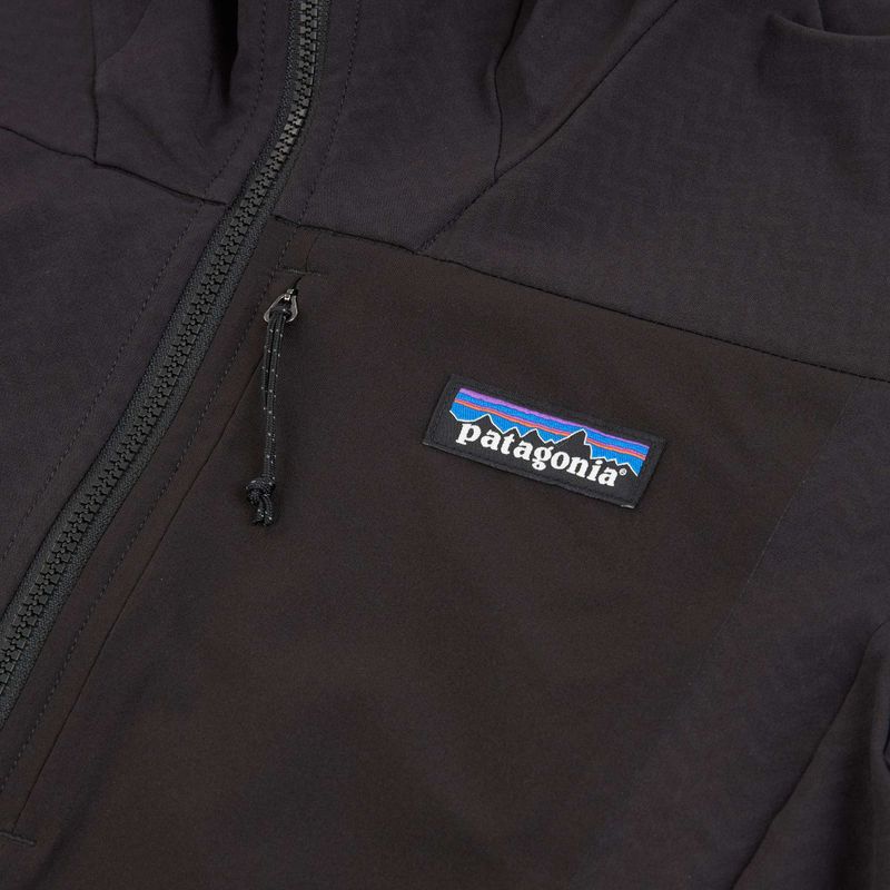 Geacă softshell pentru femei  Patagonia R1 CrossStrata Hoody black 3