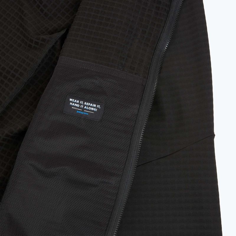 Geacă softshell pentru bărbați Patagonia R1 TechFace Hoody black 6