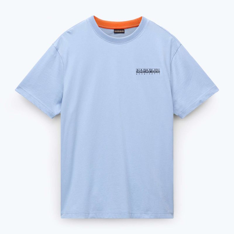 Tricou pentru bărbați Napapijri S-Sovana soft chambr I83 5