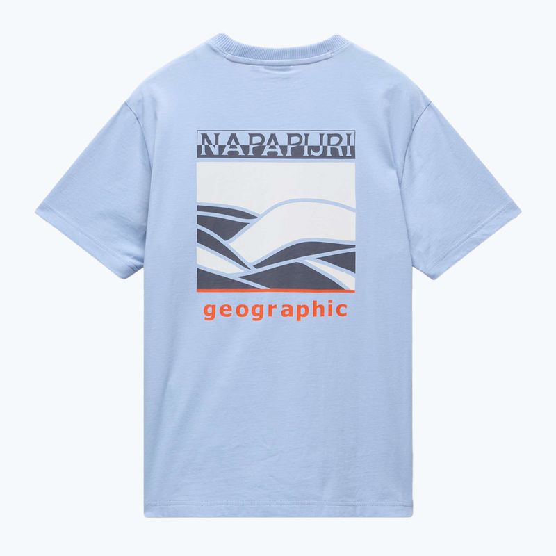 Tricou pentru bărbați Napapijri S-Sovana soft chambr I83 6