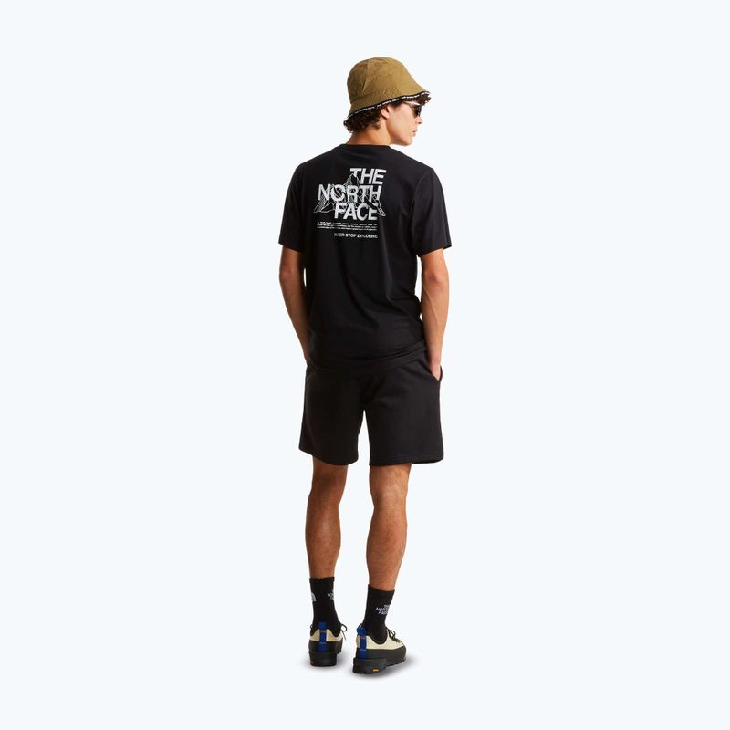 Tricou pentru bărbați The North Face Mountain Sketch Regular tnf black 2