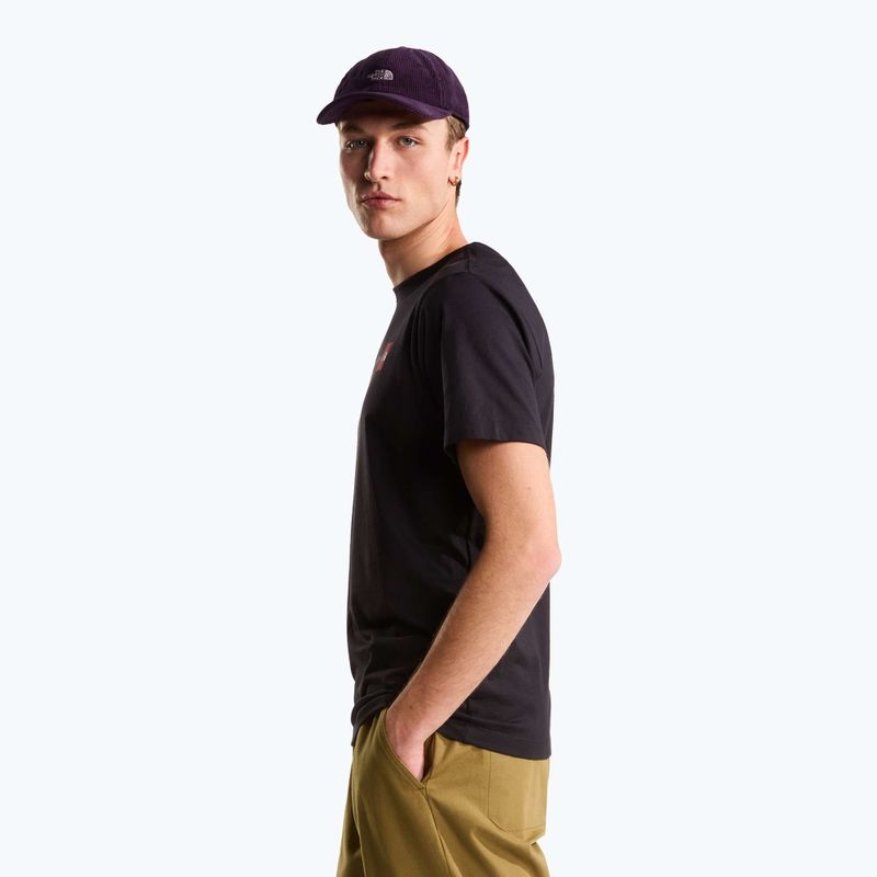 Tricou de trekking pentru bărbați The North Face Never Stop Exploring Regular tnf black 3