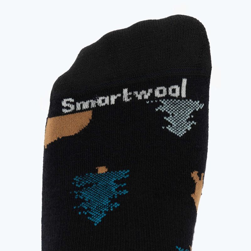Șosete Smartwool Everyday Through The Trees Crew black 3