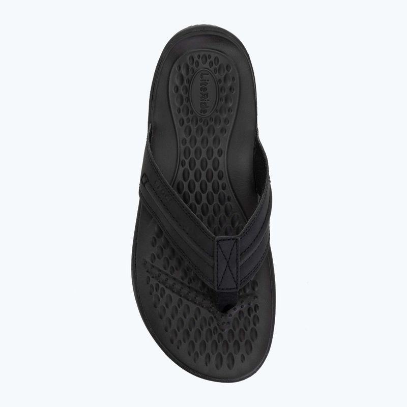 Șlapi Crocs Yukon Vista II Leather black/black 5