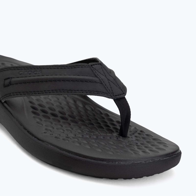 Șlapi Crocs Yukon Vista II Leather black/black 7