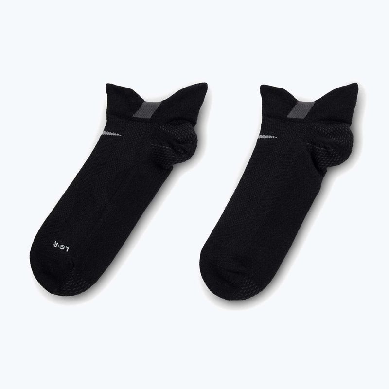 Șosete Nike Running Lightweight No-Show black/dark smoke grey/smoke grey 2