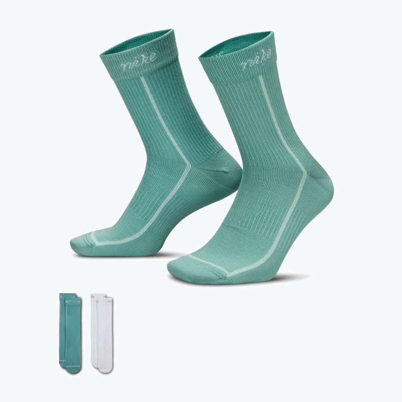 Șosete pentru femei Nike Everyday Plus Lightweight Crew 2 perechi multi-color/904 3