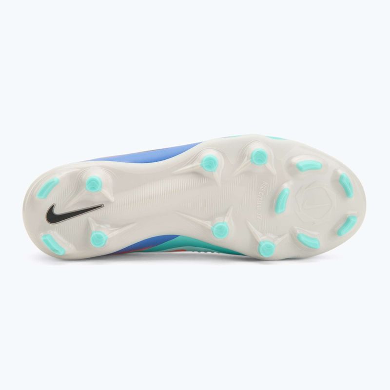 Încălțăminte de fotbal pentru bărbați Nike United Phantom 6 Low Academy Jr FG/MG pistachio frost/hyper orange 4