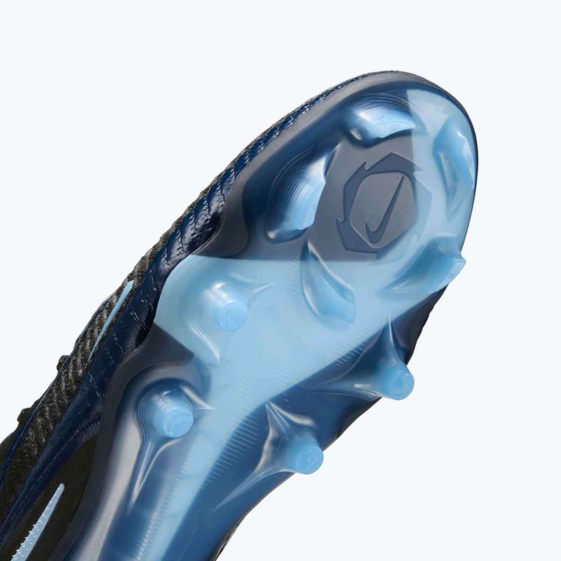Încălțăminte de fotbal pentru bărbați Nike Phantom 6 Low Elite FG black/black 8