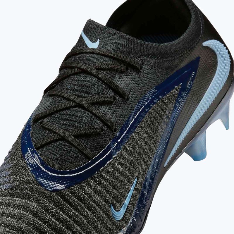 Încălțăminte de fotbal pentru bărbați Nike Phantom 6 Low Elite FG black/black 9