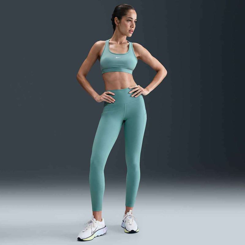 Sutien pentru antrenament Nike Swoosh Light Support cannon/white 7