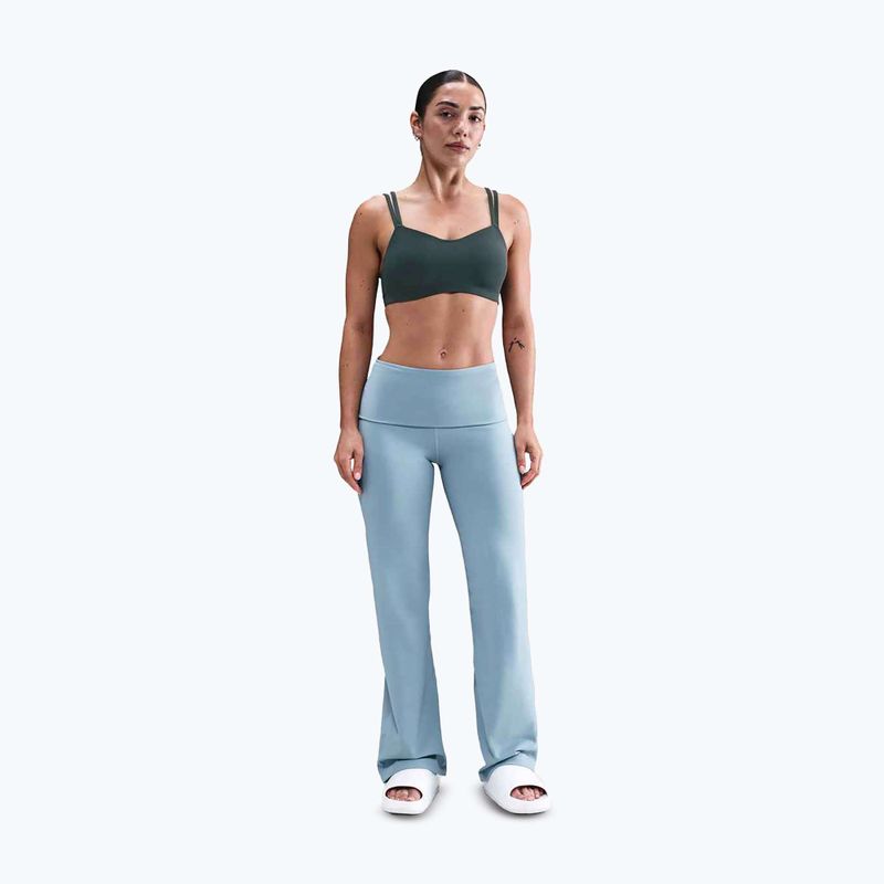 Sutien de antrenament Nike Zenvy Strappy seaweed/white 2