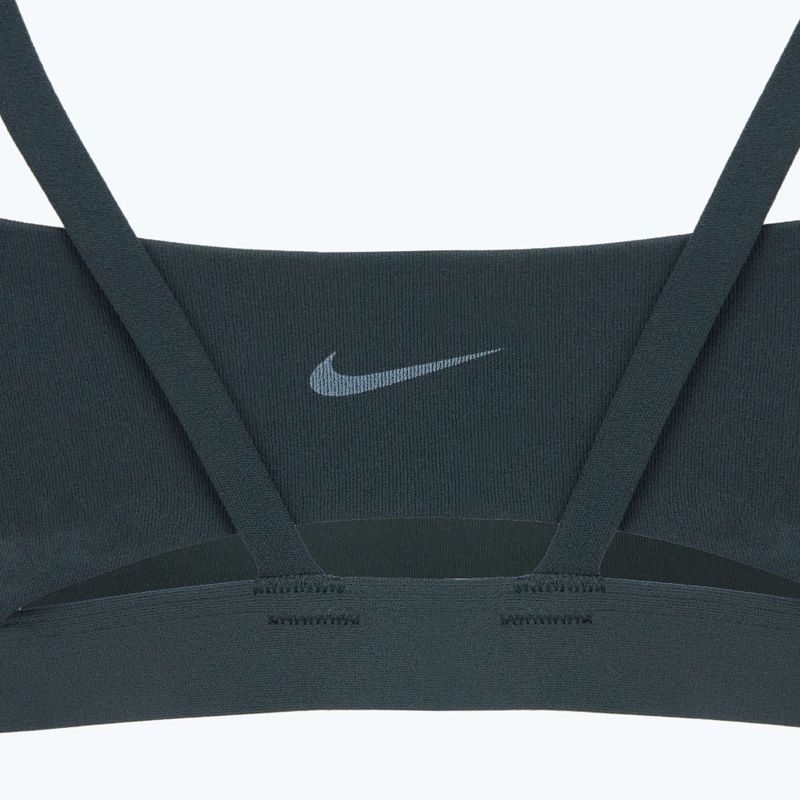 Sutien de antrenament Nike Zenvy Strappy seaweed/white 8