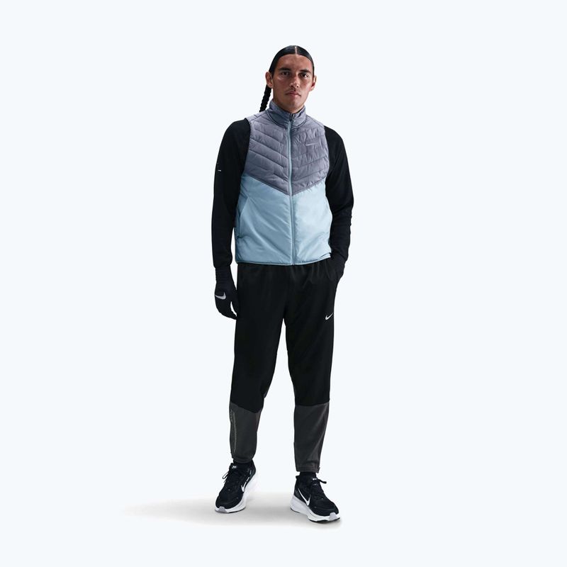 Pantaloni de alergare pentru bărbați Nike Challenger Therma-Fit Winterized black/anthracite/black 2