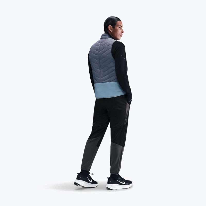 Pantaloni de alergare pentru bărbați Nike Challenger Therma-Fit Winterized black/anthracite/black 3