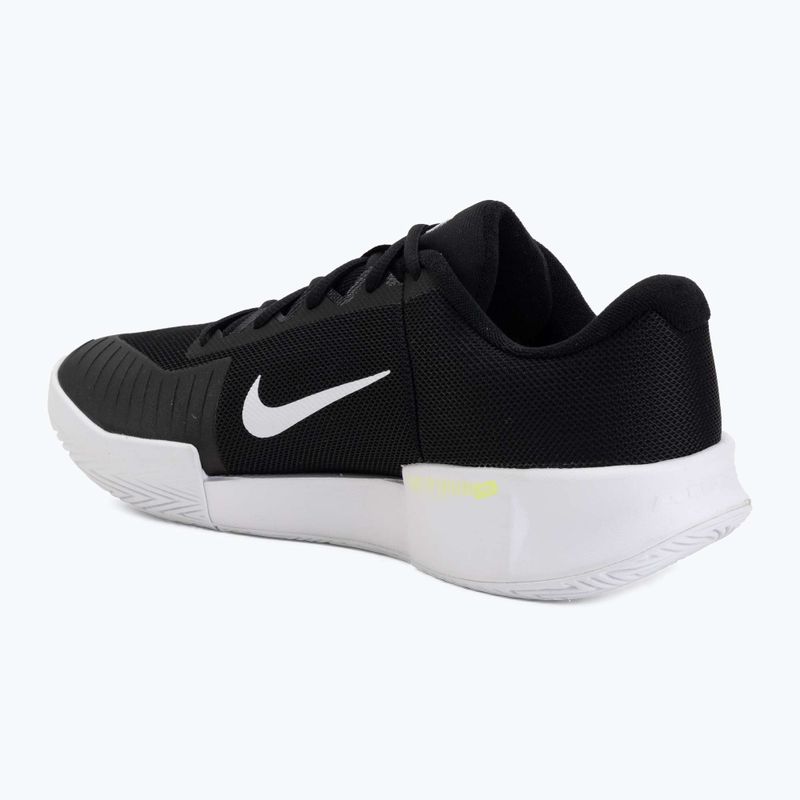 Încălțăminte de tenis pentru bărbați Nike GP Challenge Pro black/anthracite/volt 3