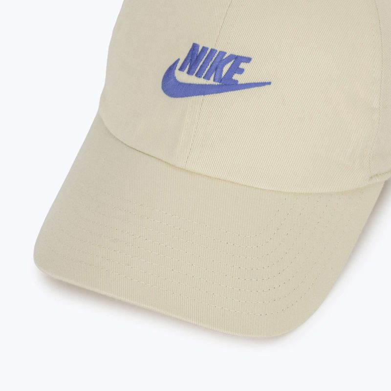 Șapcă Nike Club Unstructured Futura Wash light khaki/sapphire 3