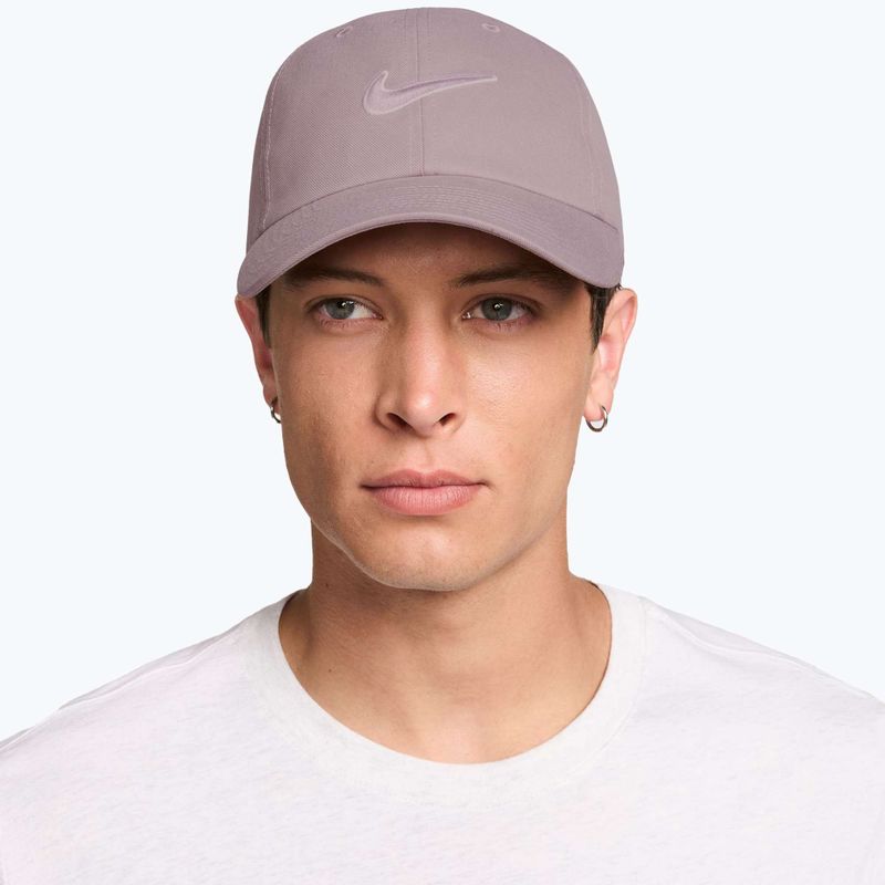 Șapcă Nike Club Unstructured Swoosh light violet ore/particle rose 5