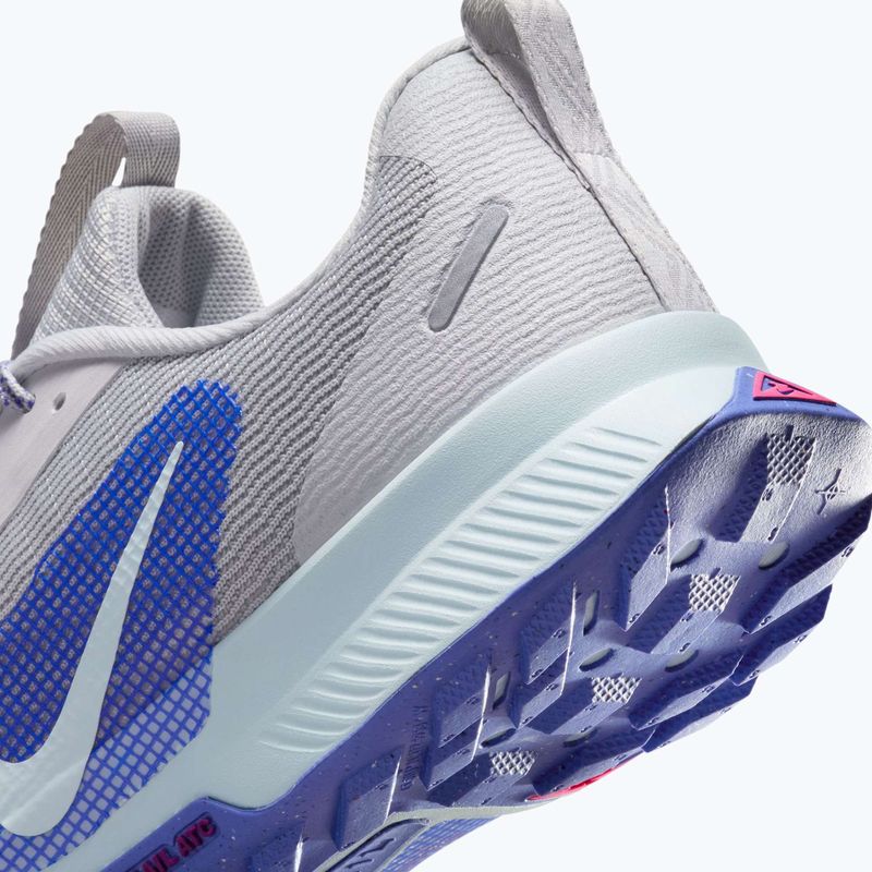 Încălțăminte de alergare pentru femei Nike Juniper Trail 3 grey fog/sapphire/glacier blue 9