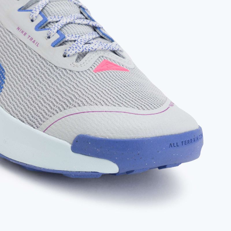 Încălțăminte de alergare pentru femei Nike Juniper Trail 3 grey fog/sapphire/glacier blue 7