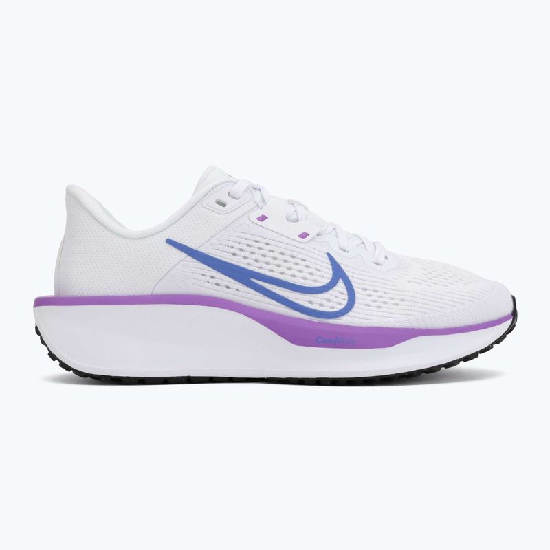 Încălțăminte de alergare pentru femei Nike Quest 6 white/black/bright violet/sapphire 2