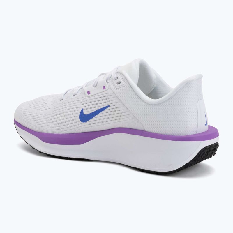 Încălțăminte de alergare pentru femei Nike Quest 6 white/black/bright violet/sapphire 3