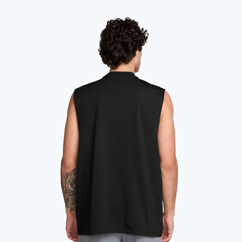 Tricou pentru bărbați Nike Athletic Club Dri-Fit black/black 2