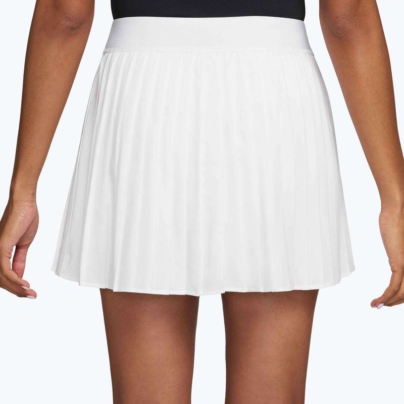 Fustă de tenis Nike Victory Dri-Fit High-Waisted Pleated white/black 2