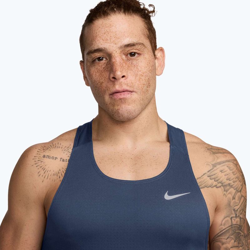 Tricou de alergare pentru bărbați Nike Fast Dri-Fit diffused blue 3