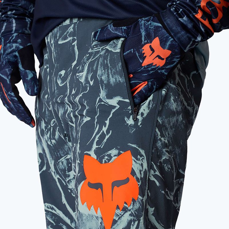 Pantaloni de ciclism pentru bărbați Fox Racing Ranger Image Print arctic blue 3