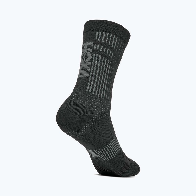 Șosete HOKA Trail Race Crew negre 8