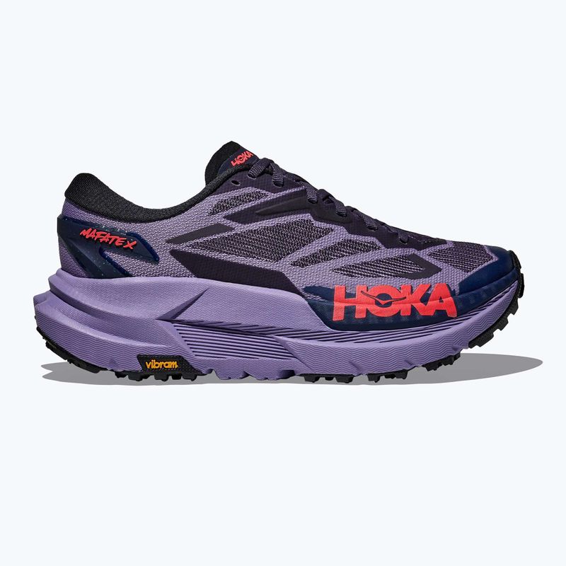 Încălțăminte de alergare pentru femei HOKA Mafate X berry jam/squid ink 10