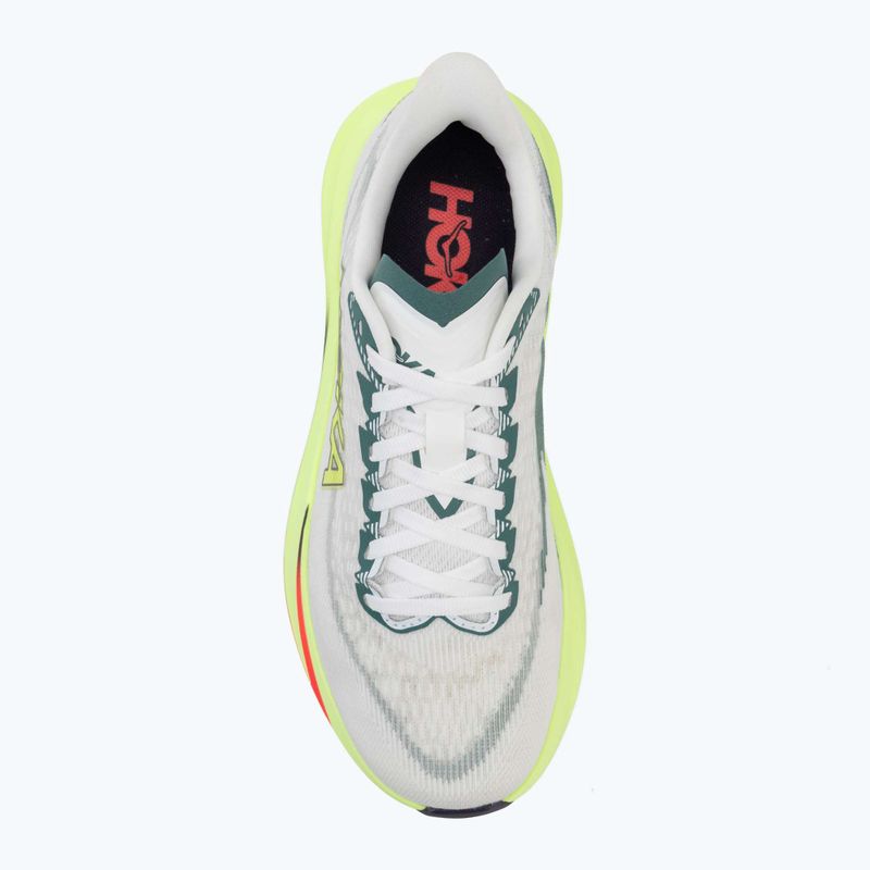 Încălțăminte de alergare pentru femei HOKA Mach 7 frost/neon yuzu 5