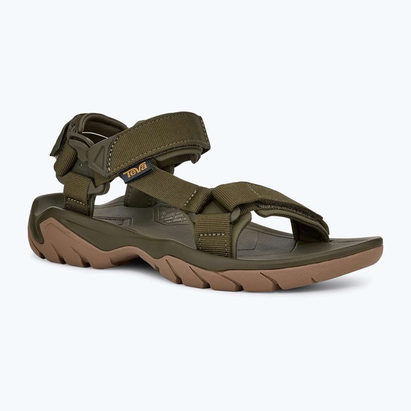 Sandale pentru bărbați Teva Terra Fi 5 Universal dark olive/honey brown 8
