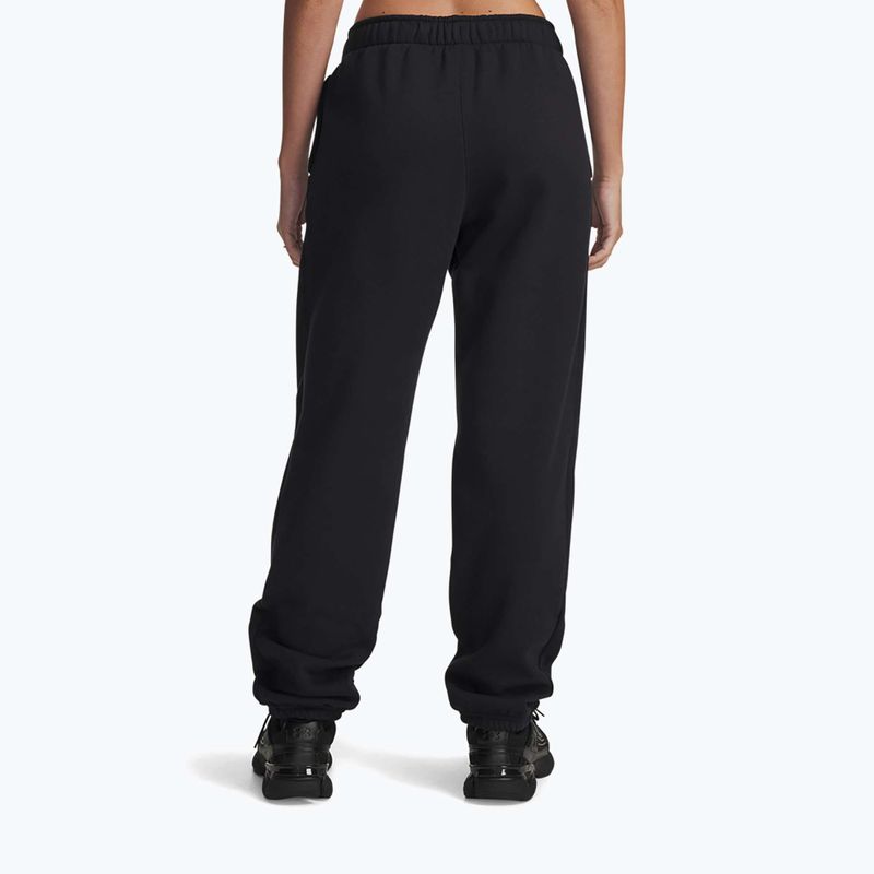 Pantaloni de antrenament pentru femei Under Armour Icon Vida Fleece Jogger black/black 3
