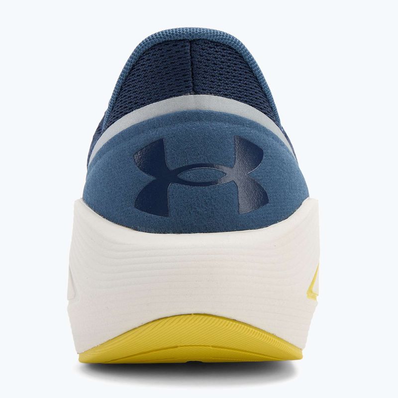 Încălțăminte de alergare pentru bărbați Under Armour Sonic 7 washed navy/nu blue/yellow shade 6
