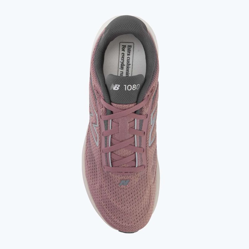 Încălțăminte de alergare pentru femei New Balance 1080's V15 rosewood/silver metallic/neptune grey 5