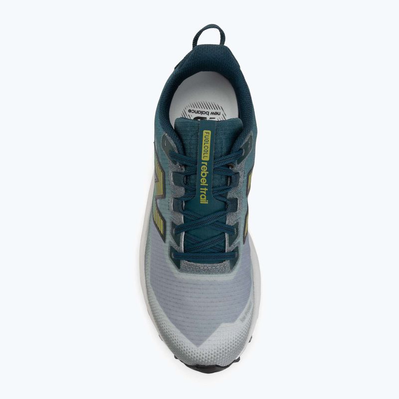 Încălțăminte de alergare pentru bărbați New Balance Rebel Trail V1 medusa green/shadow grey 5