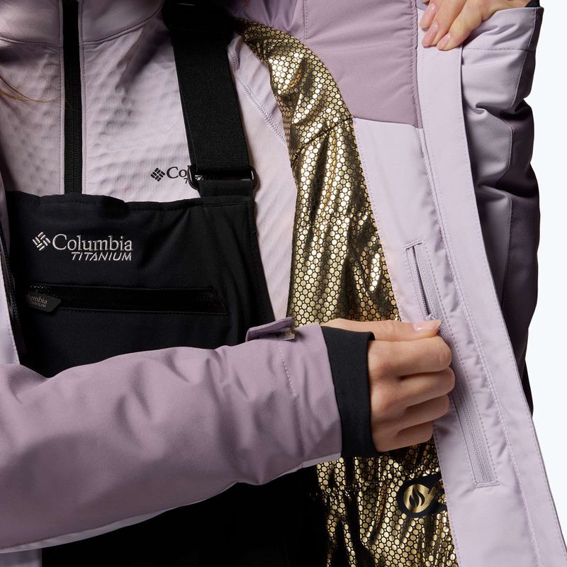 Geacă de schi pentru femei Columbia Highland Summit III Insulated lavender pearl/shale purple 10